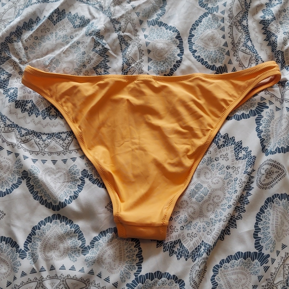 J. Crew orange bikini bottom size M - Picture 3 of 5